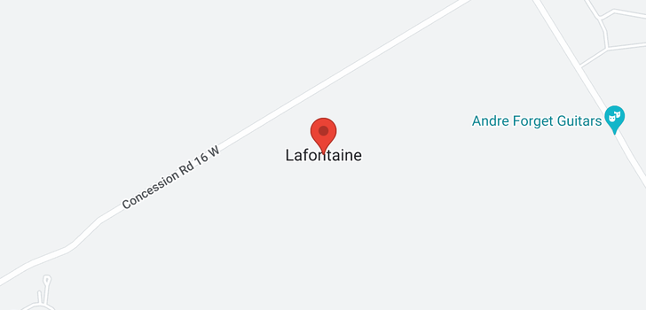 map of 590 LAFONTAINE ROAD E